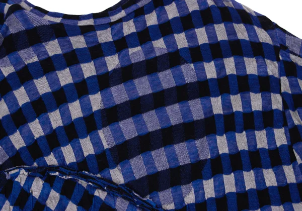 Y's Outseam Switching Wide Knit Top K-171216_012