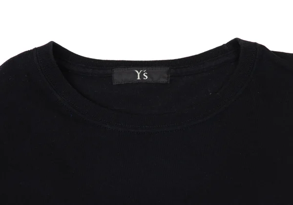 Y's Stitch Floral Logo Printed T Shirt K-171217_004