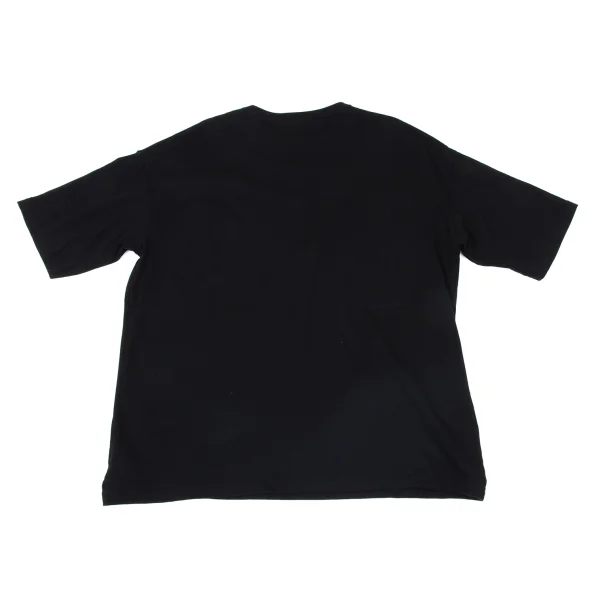 Y's Stitch Floral Logo Printed T Shirt K-171217_009
