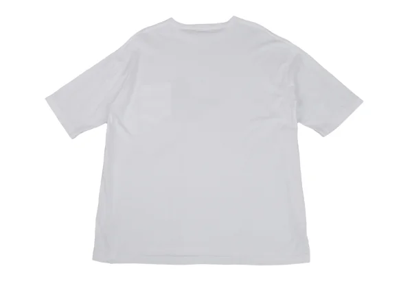 Y's Stitch Floral Logo Print T Shirt K-171218_012