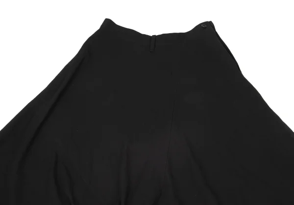 Y's Cotton Asymmetrical Switching Dropped Crotch Pants K-171223_003