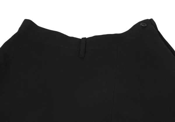 Y's Cotton Asymmetrical Switching Dropped Crotch Pants K-171223_004