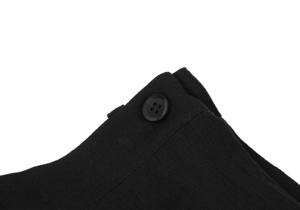 Y's Cotton Asymmetrical Switching Dropped Crotch Pants K-171223_005