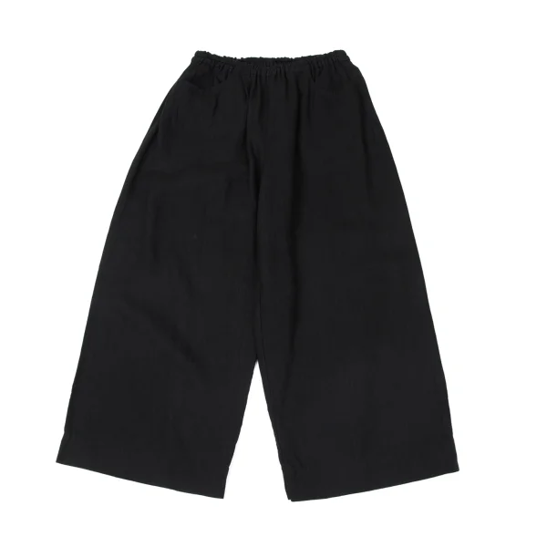 Y's for living Linen Wide Pants Black S-M K-171226_001