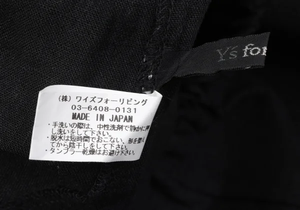 Y's for living Linen Wide Pants K-171226_009