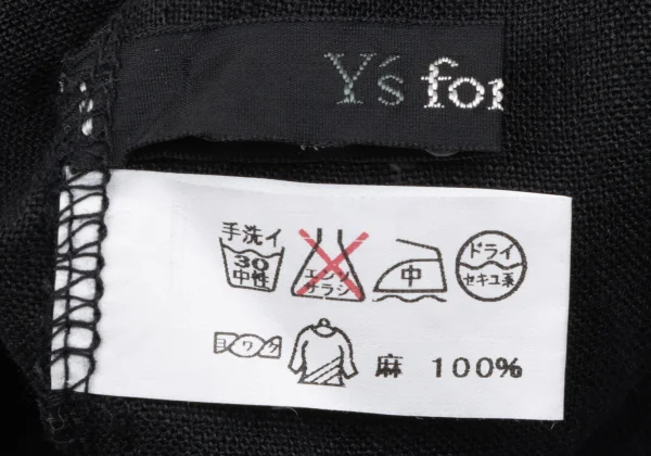 Y's for living Linen Wide Pants K-171226_010