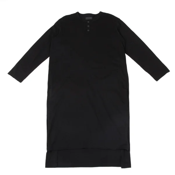 S'YTE Cotton Henley Neck Long Sleeve Dress K-171227_002