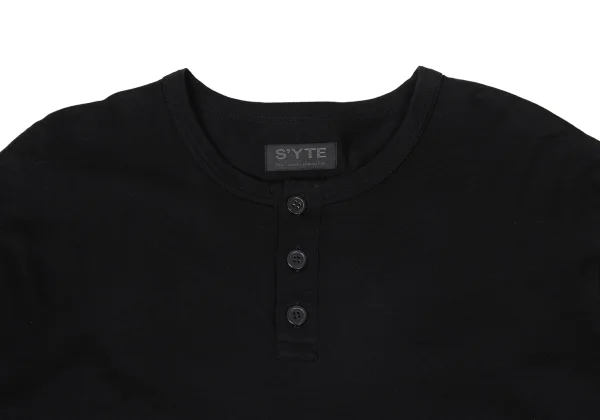 S'YTE Cotton Henley Neck Long Sleeve Dress K-171227_004