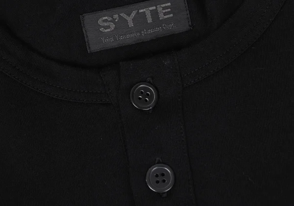 S'YTE Cotton Henley Neck Long Sleeve Dress K-171227_005