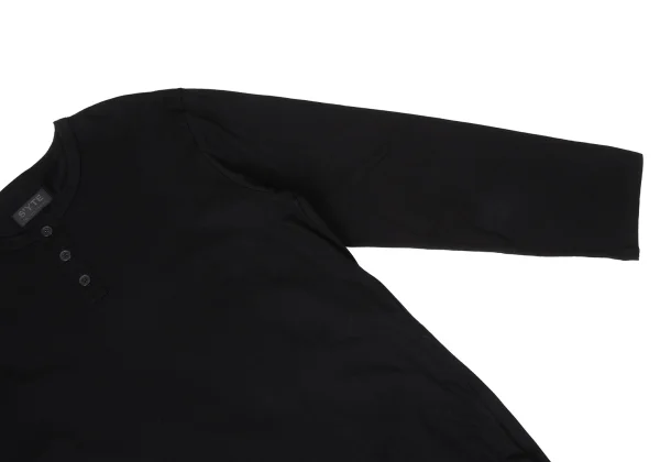 S'YTE Cotton Henley Neck Long Sleeve Dress K-171227_006