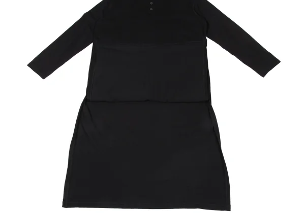 S'YTE Cotton Henley Neck Long Sleeve Dress K-171227_009