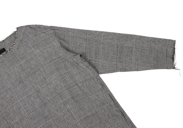 S'YTE Glen Check Cuting Zip Blouse K-171228_007