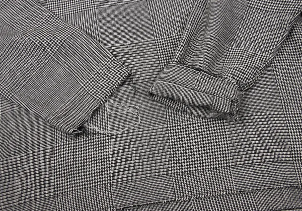 S'YTE Glen Check Cuting Zip Blouse K-171228_008