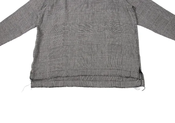 S'YTE Glen Check Cuting Zip Blouse K-171228_009