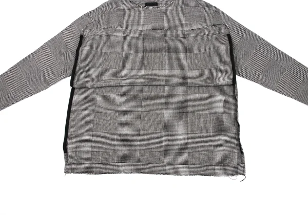 S'YTE Glen Check Cuting Zip Blouse K-171228_011