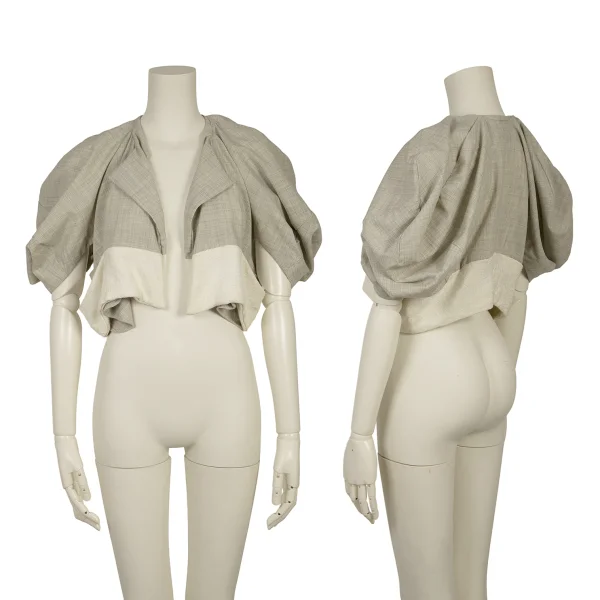 COMME des GARCONS  Hem Different Material Switching Bolero & Pants K-171232_002