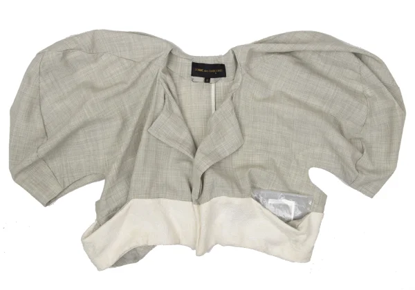 COMME des GARCONS  Hem Different Material Switching Bolero & Pants K-171232_003