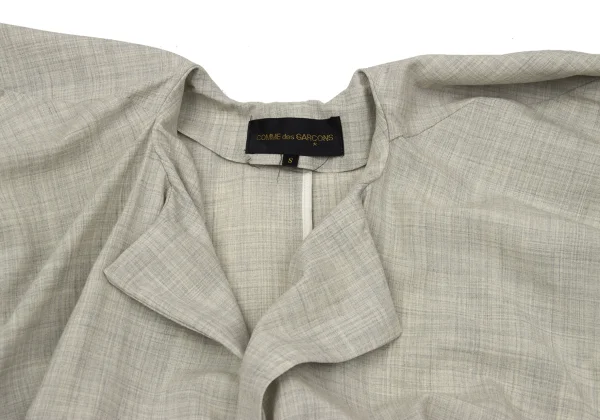 COMME des GARCONS  Hem Different Material Switching Bolero & Pants K-171232_004