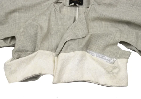 COMME des GARCONS  Hem Different Material Switching Bolero & Pants K-171232_006