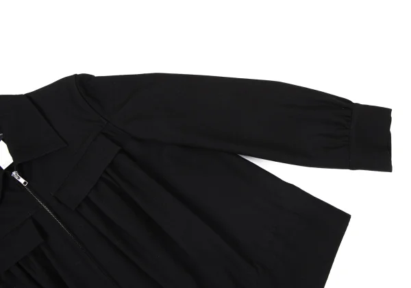 LIMI feu Wool Gathered Switching Zip Jacket K-171234_006