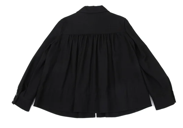 LIMI feu Wool Gathered Switching Zip Jacket K-171234_013