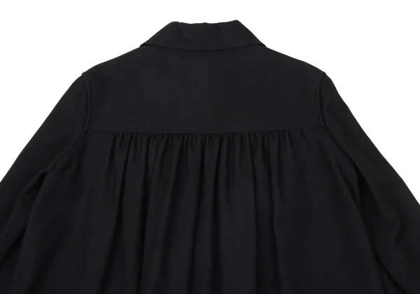 LIMI feu Wool Gathered Switching Zip Jacket K-171234_014