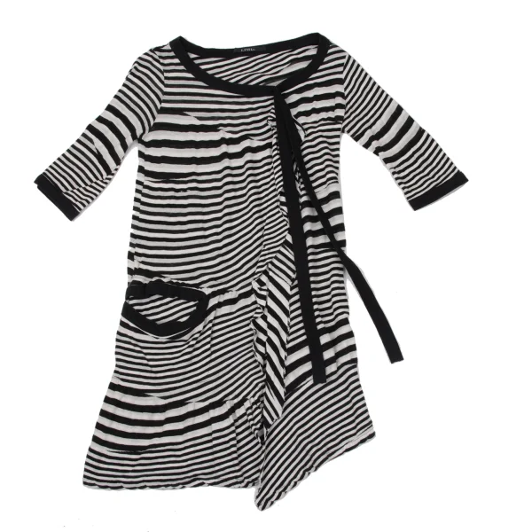 LIMI feu Bias Striped Switching Tunic K-171236_002