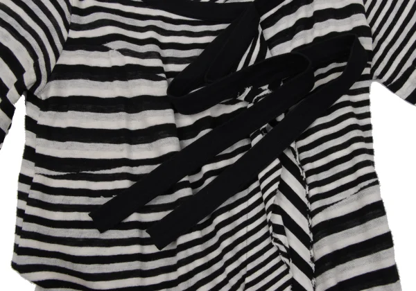 LIMI feu Bias Striped Switching Tunic K-171236_006
