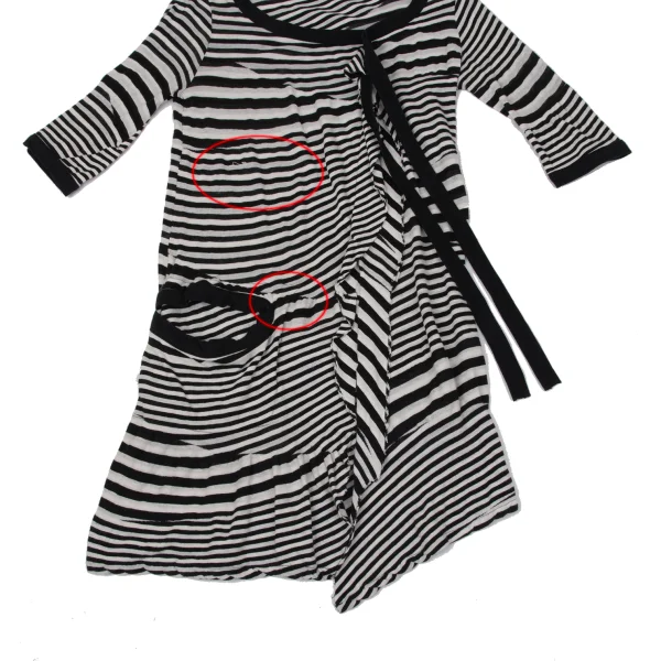 LIMI feu Bias Striped Switching Tunic K-171236_010