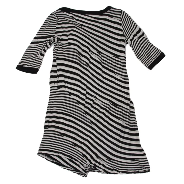 LIMI feu Bias Striped Switching Tunic K-171236_015