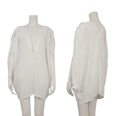 LIMI feu Rayon Gather Shoulder Wide Armhole Top