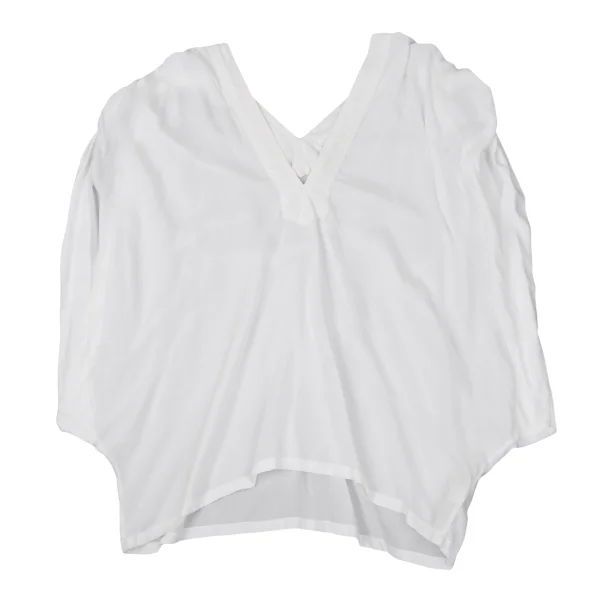 LIMI feu Rayon Gather Shoulder Wide Armhole Top K-171237_002