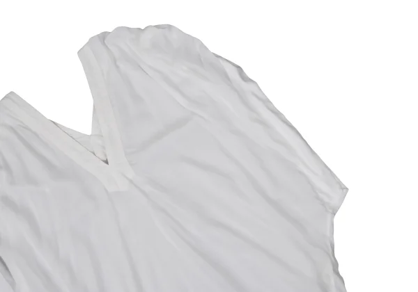 LIMI feu Rayon Gather Shoulder Wide Armhole Top K-171237_005