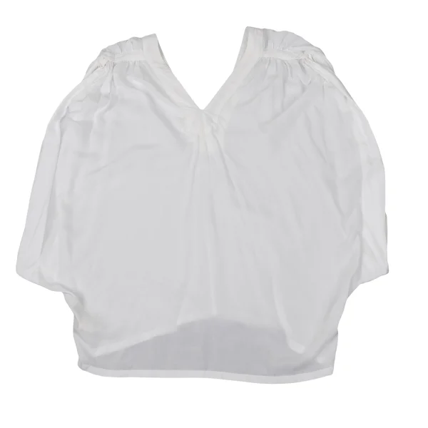 LIMI feu Rayon Gather Shoulder Wide Armhole Top K-171237_011