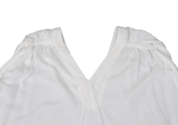 LIMI feu Rayon Gather Shoulder Wide Armhole Top K-171237_012