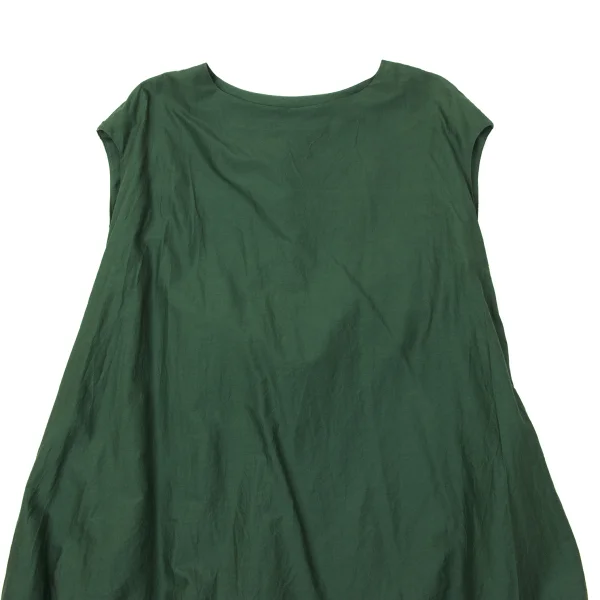 08sircus Cotton Silk Dyed Hem Tulle Balloon Dress K-171243_003