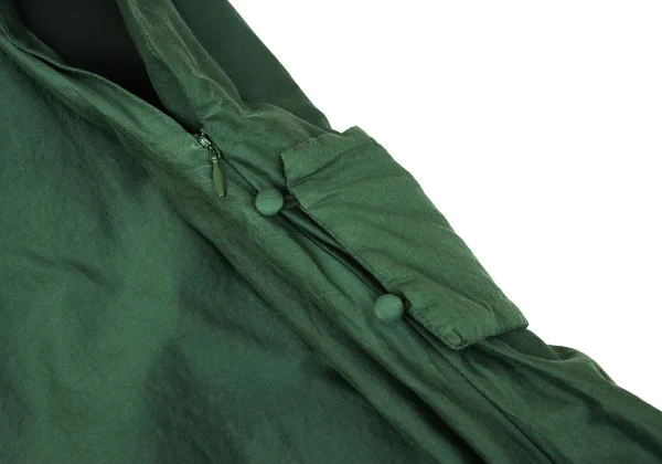 08sircus Cotton Silk Dyed Hem Tulle Balloon Dress K-171243_006
