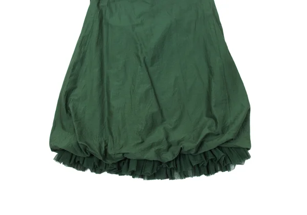 08sircus Cotton Silk Dyed Hem Tulle Balloon Dress K-171243_008