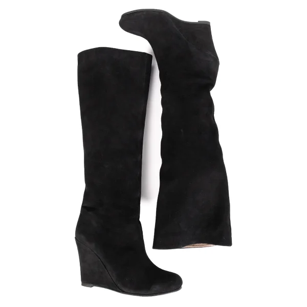 LIMI feu Suede Heel Long Boots K-171244_003
