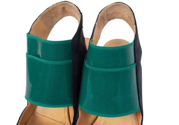 MM6 MAISON MARGIELA Switching Leather Heel Sandal K-171245_006