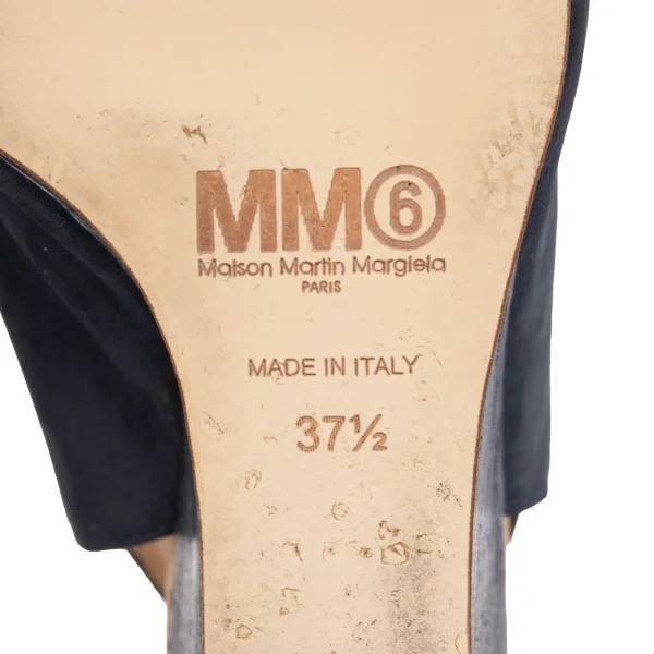 MM6 MAISON MARGIELA Switching Leather Heel Sandal K-171245_013