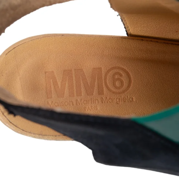 MM6 MAISON MARGIELA Switching Leather Heel Sandal K-171245_014