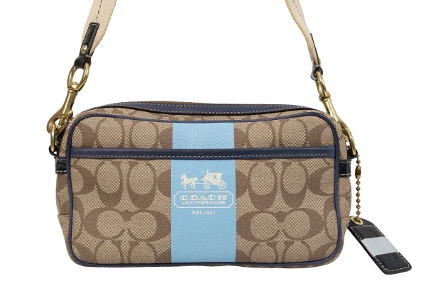 COACH 769-11355 Line Printed Shoulder Bag K-171247_003
