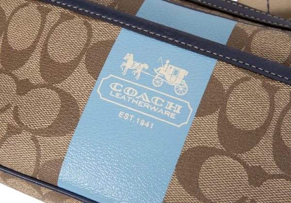 COACH 769-11355 Line Printed Shoulder Bag K-171247_008