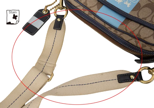 COACH 769-11355 Line Printed Shoulder Bag K-171247_014