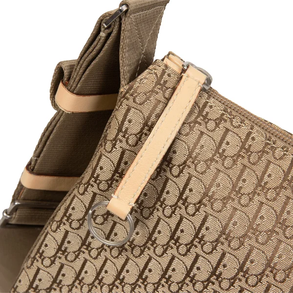 Christian Dior 07RU 0064 Trotter Canvas Shoulder Bag K-171248_011