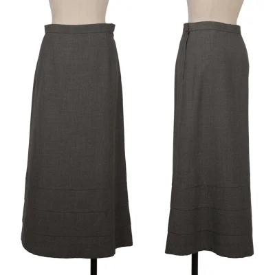 tricot COMME des GARCONS Switching Wool Skirt