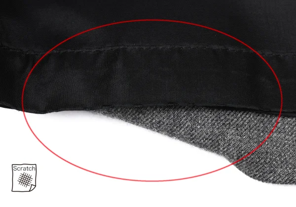tricot COMME des GARCONS Switching Wool Skirt K-171249_008