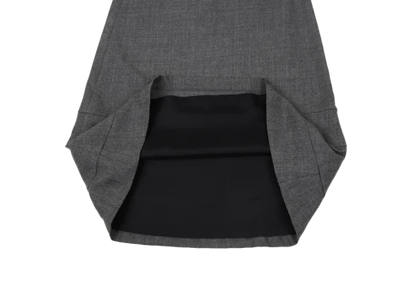 tricot COMME des GARCONS Switching Wool Skirt K-171249_013