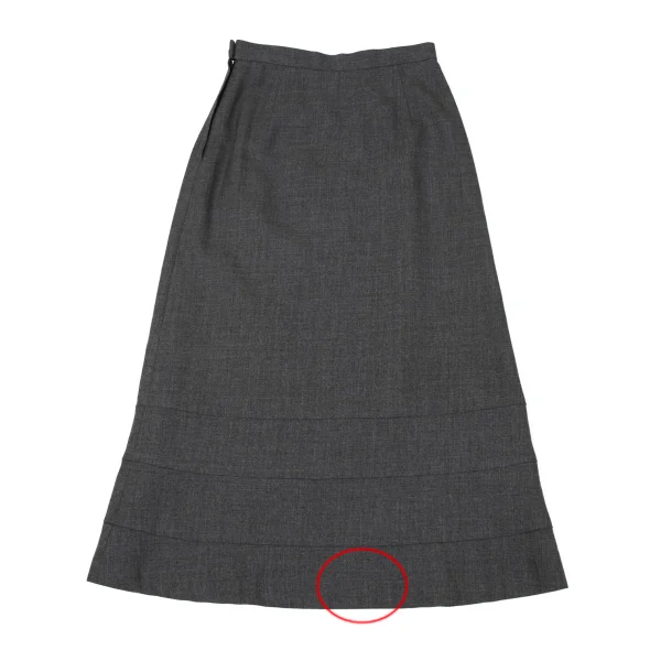 tricot COMME des GARCONS Switching Wool Skirt K-171249_014